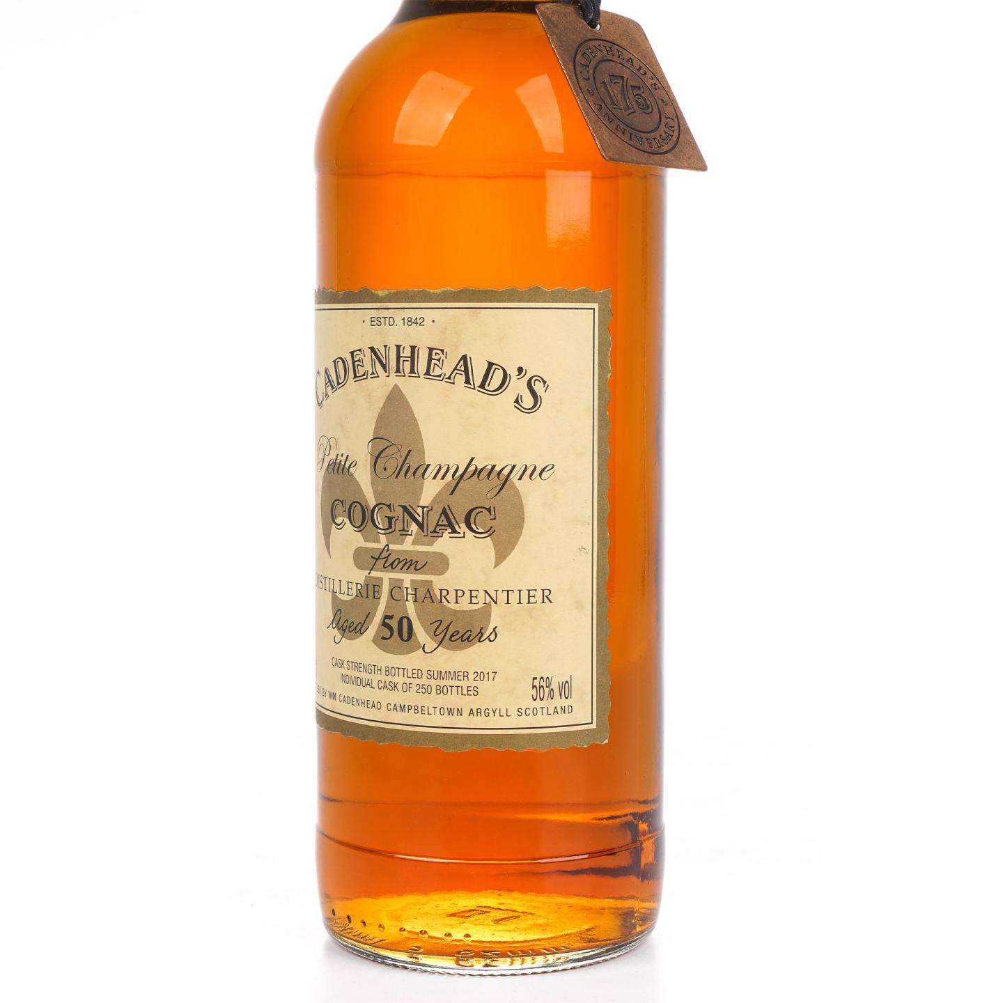 Charpentier 50年 2017 干邑 小香槟区 桶强 Cadenhead's