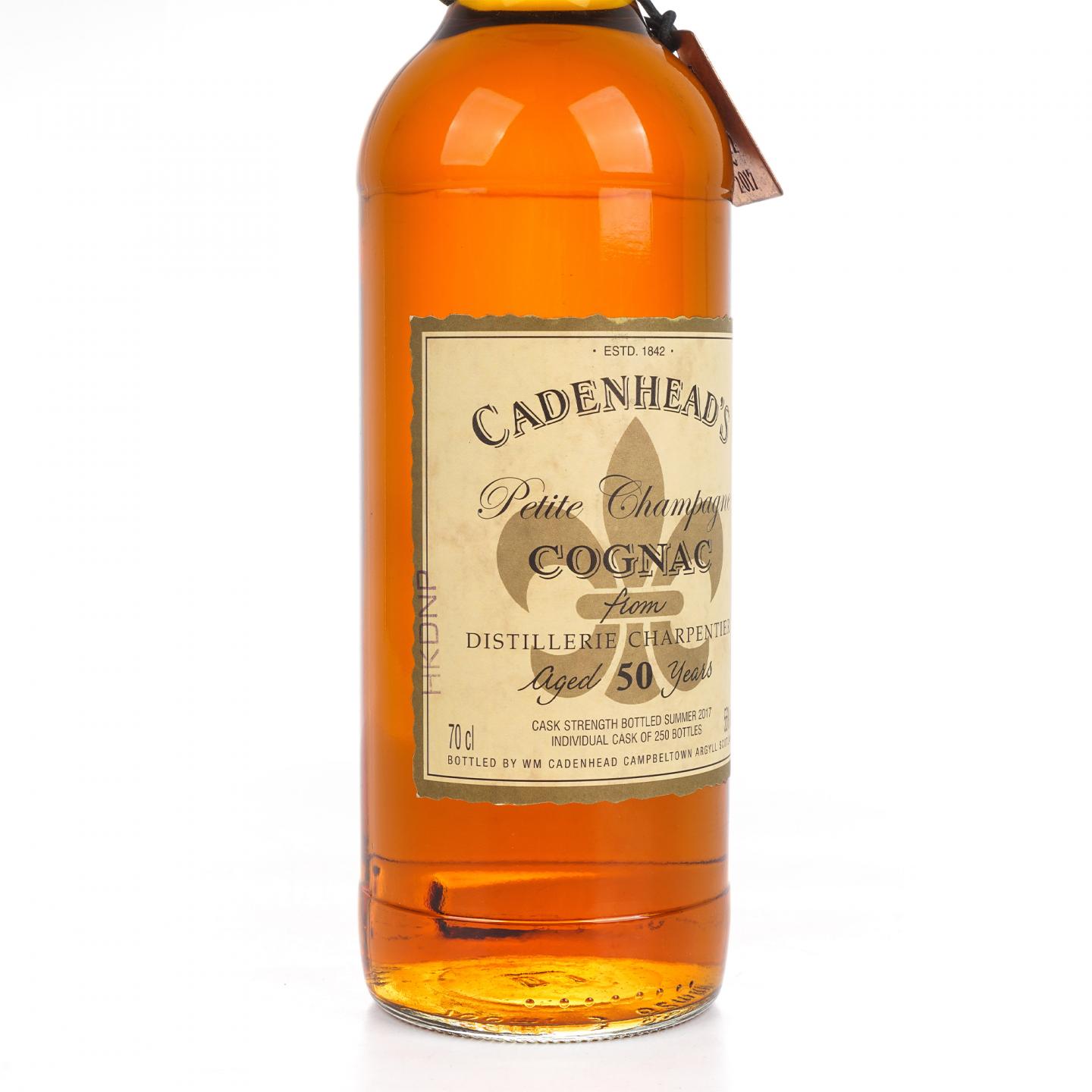 Charpentier 50年 2017 干邑 小香槟区 桶强 Cadenhead's