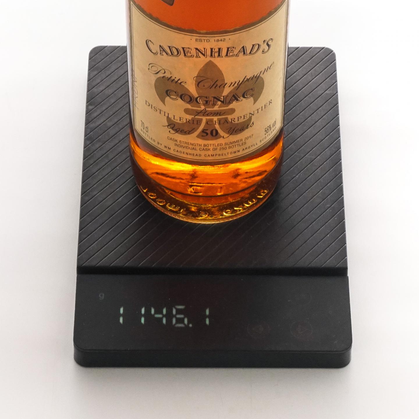 Charpentier 50年 2017 干邑 小香槟区 桶强 Cadenhead's