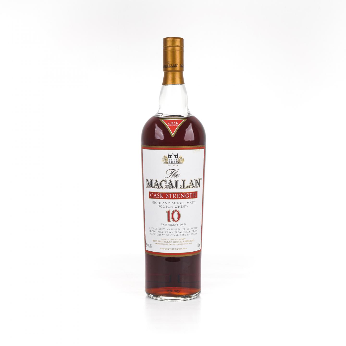 Macallan 麦卡伦 10年 桶强 59.3%Vol. 1升装