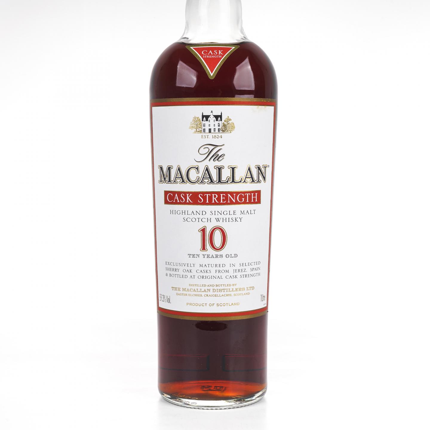 Macallan 麦卡伦 10年 桶强 59.3%Vol. 1升装