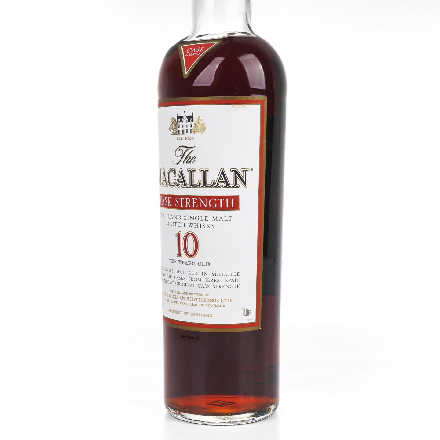 Macallan 麦卡伦 10年 桶强 59.3%Vol. 1升装