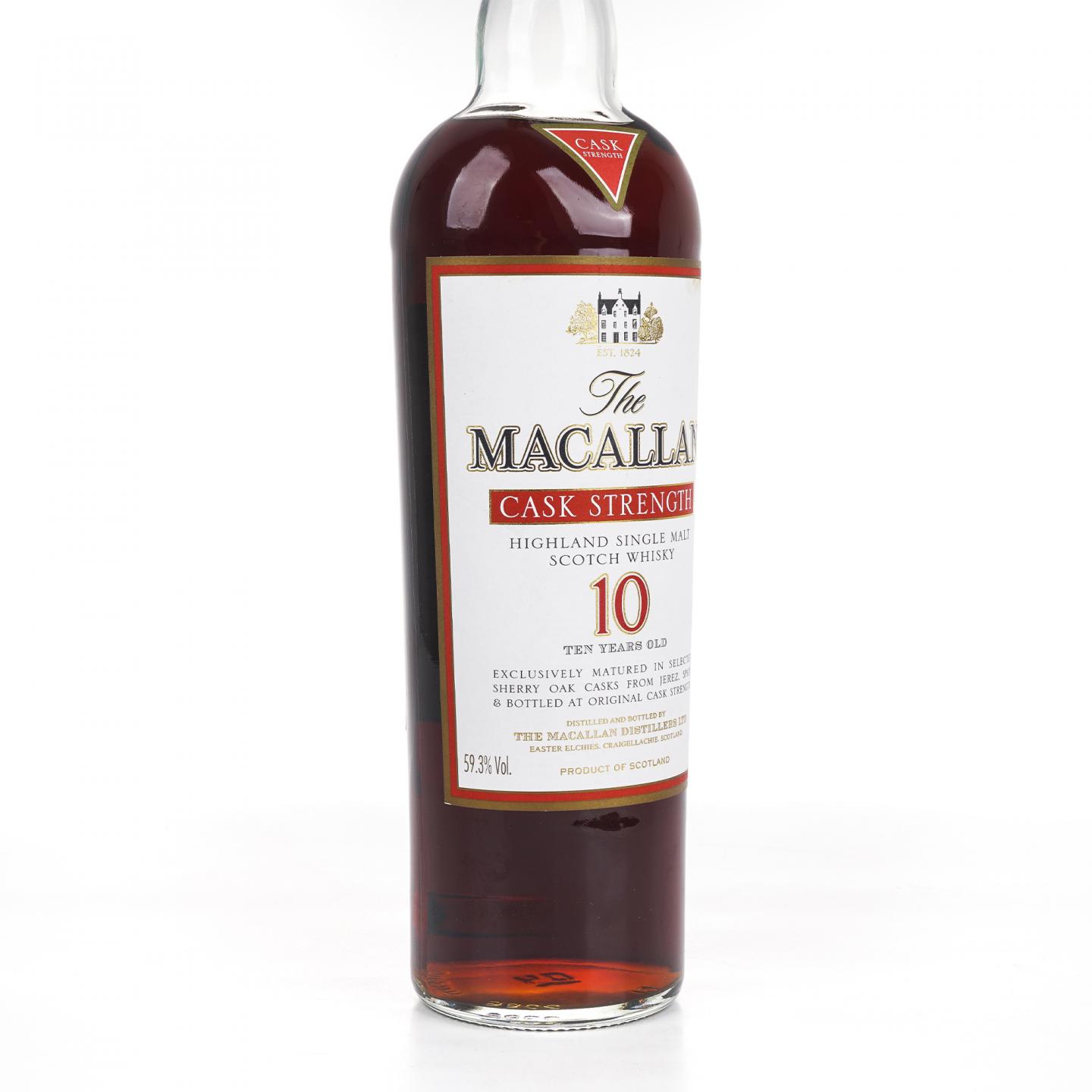 Macallan 麦卡伦 10年 桶强 59.3%Vol. 1升装