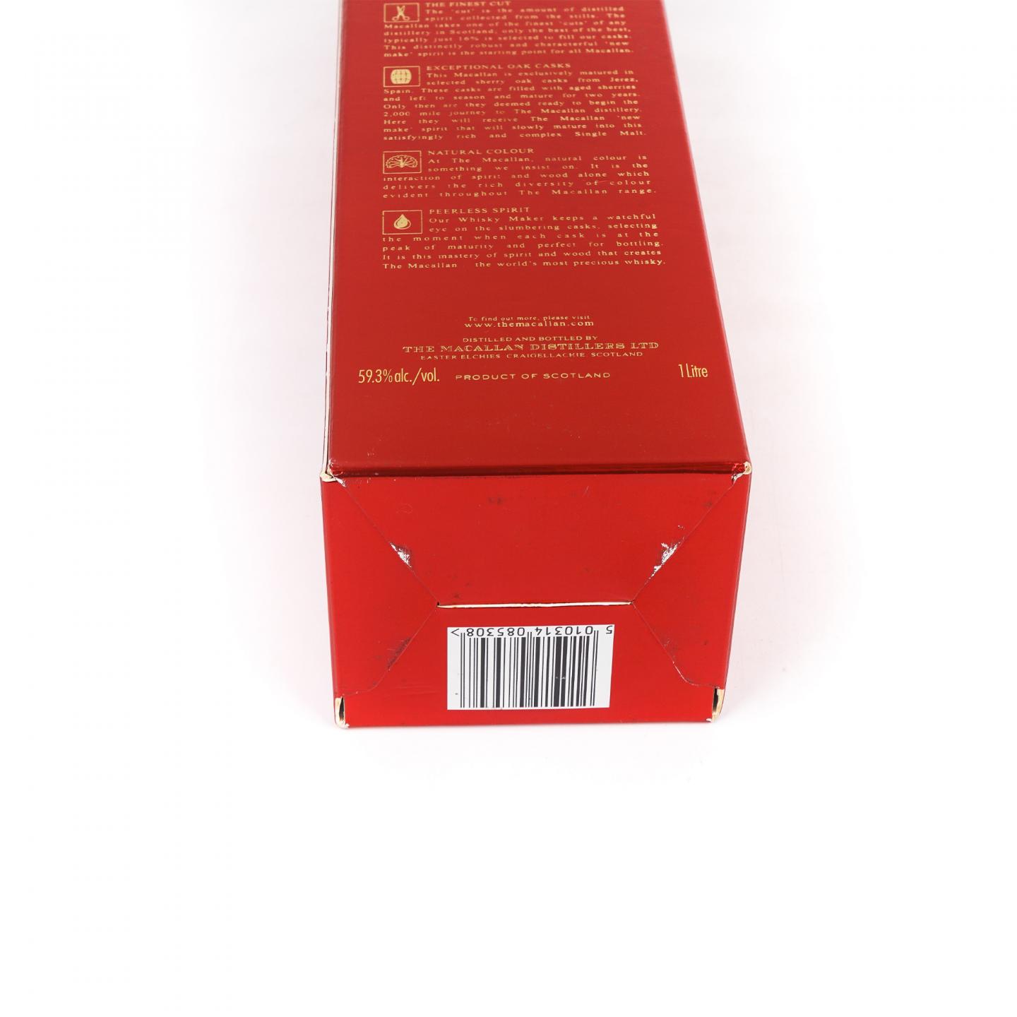 Macallan 麦卡伦 10年 桶强 59.3%Vol. 1升装
