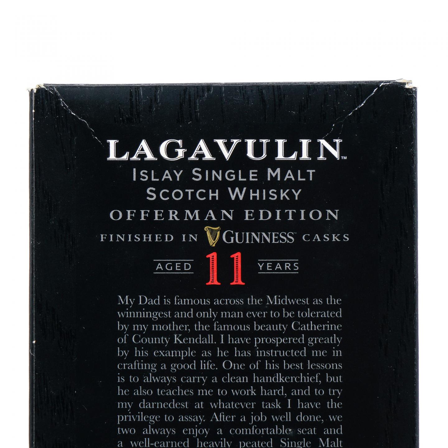 Lagavulin 乐加维林 11年 Offerman Edition 行货 700ml