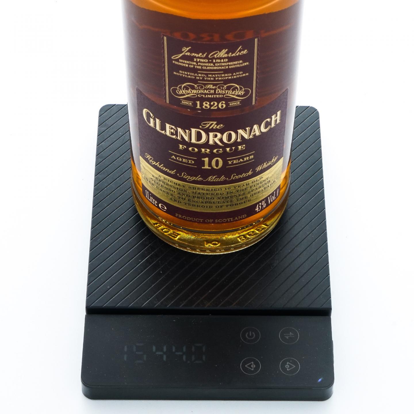 Glendronach 格兰多纳 10年 2018 Forgue 雪莉桶 1L装