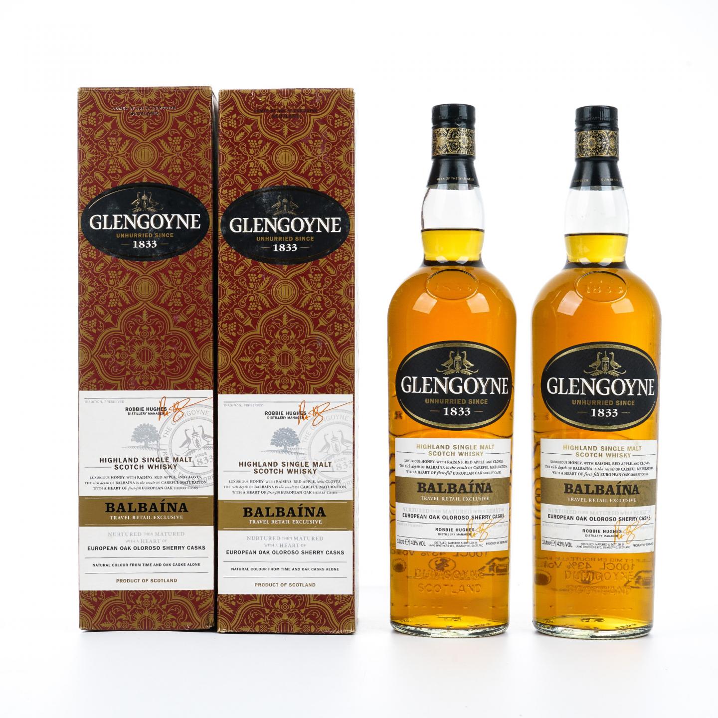 Glengoyne 格兰哥尼 Balbaina 雪莉桶 1000ml*2