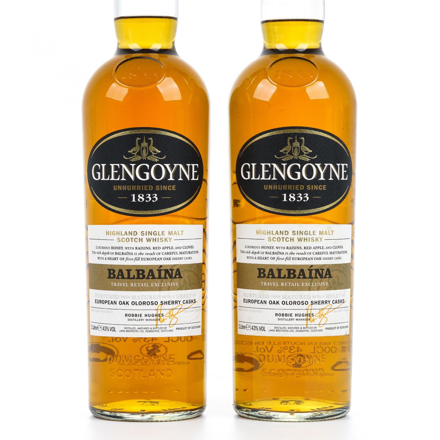 Glengoyne 格兰哥尼 Balbaina 雪莉桶 1000ml*2