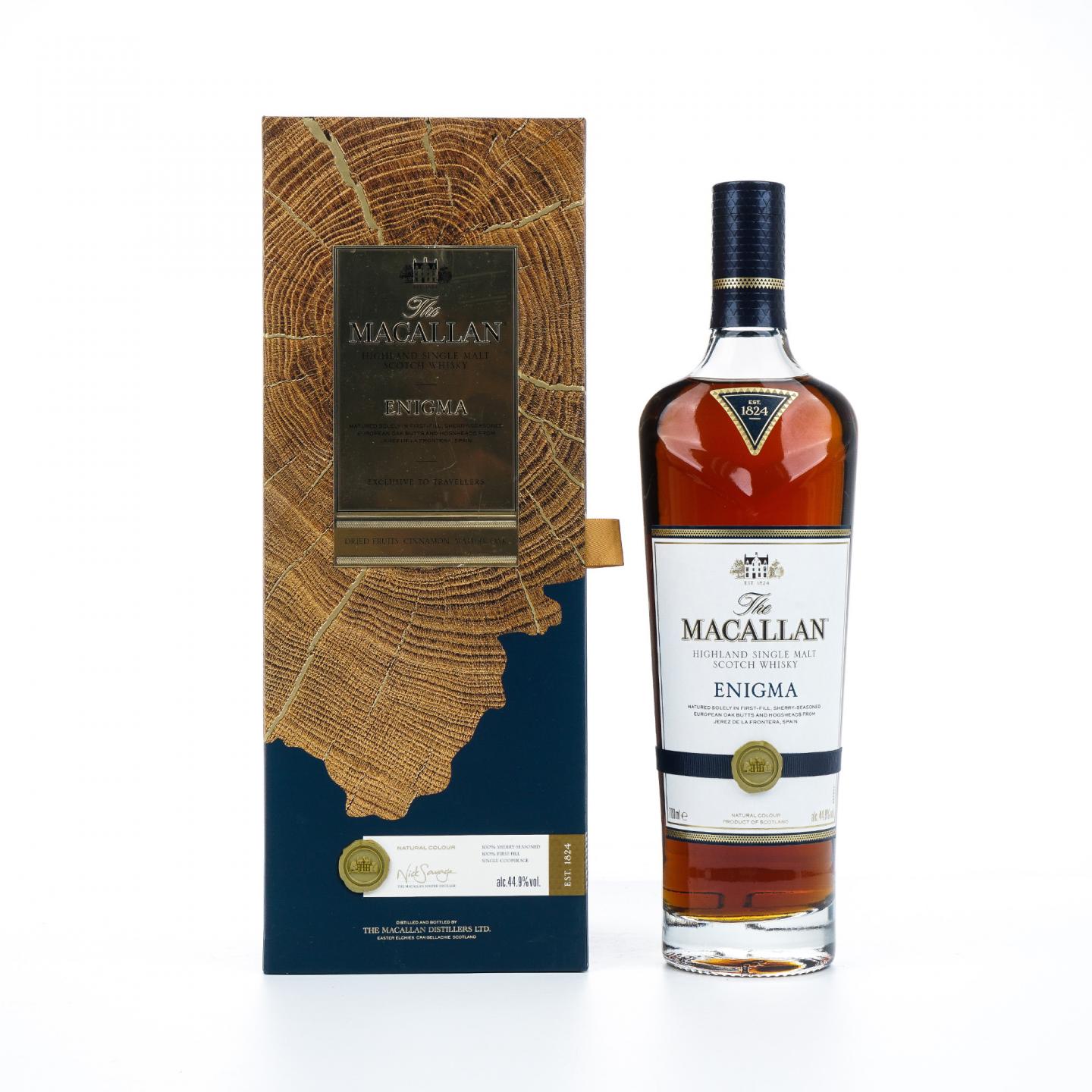 【附X光图】Macallan 麦卡伦 Enigma 2017探索 湛蓝