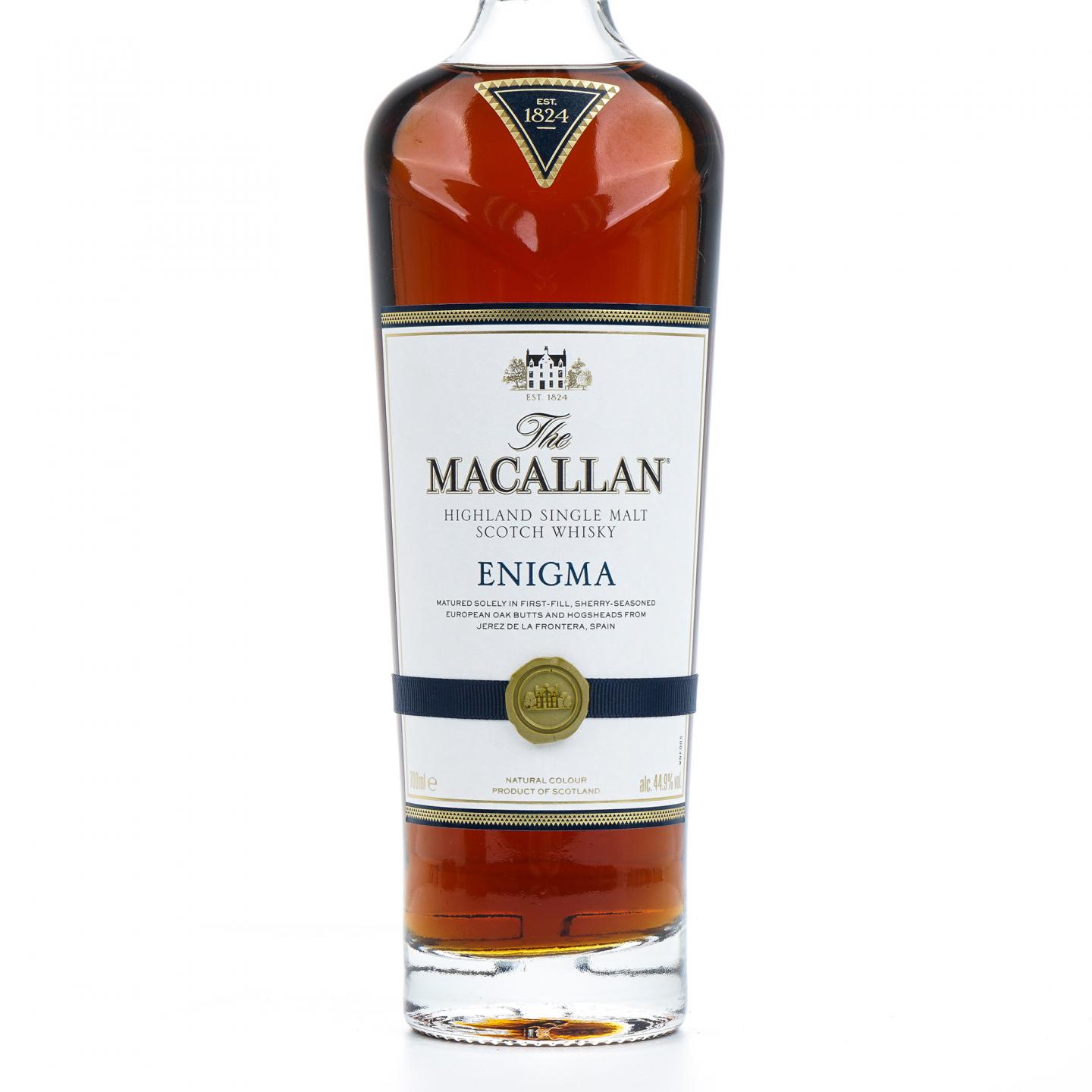 【附X光图】Macallan 麦卡伦 Enigma 2017探索 湛蓝