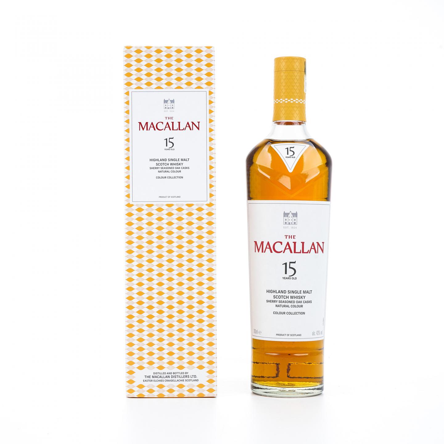 【附X光图】Macallan 麦卡伦 15年 Colour Collection 臻彩系列