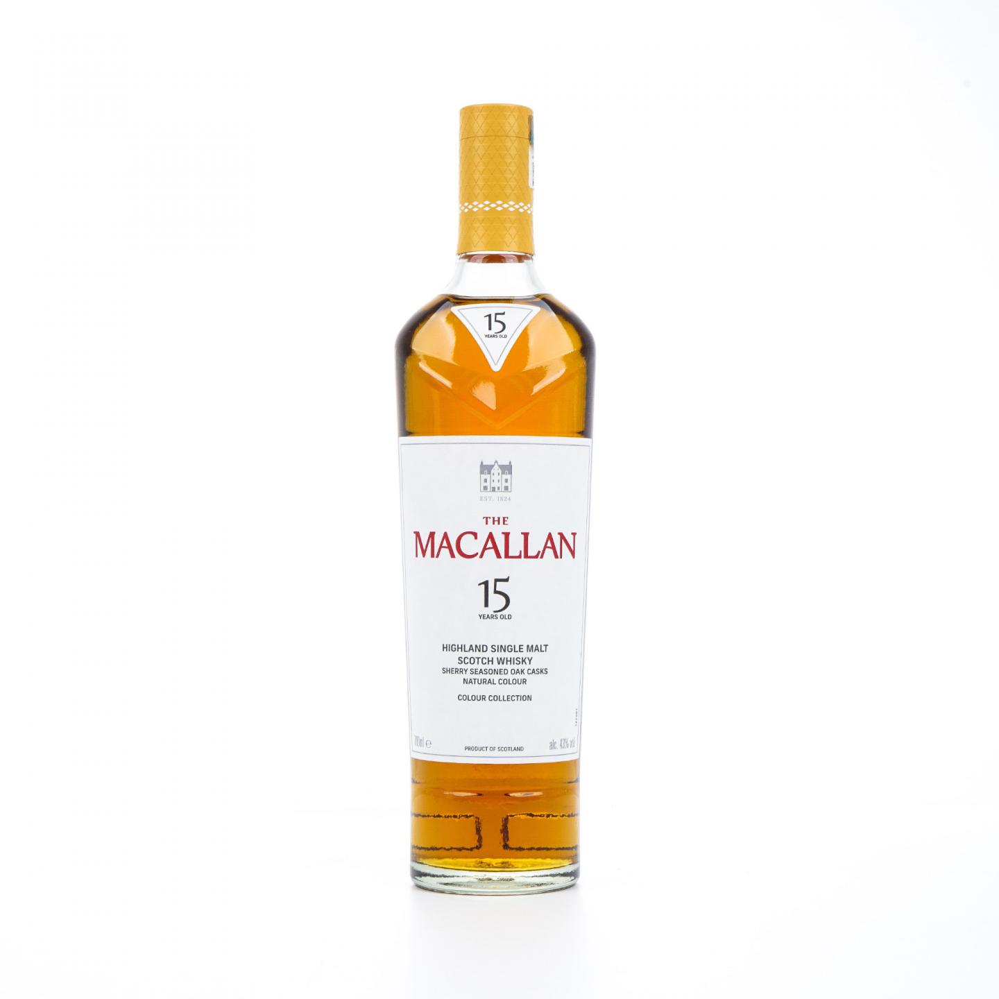 【附X光图】Macallan 麦卡伦 15年 Colour Collection 臻彩系列
