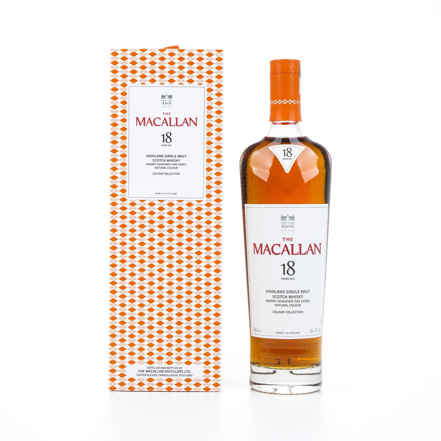 【附X光图】Macallan 麦卡伦 18年 Colour Collection 臻彩系列 700ml 