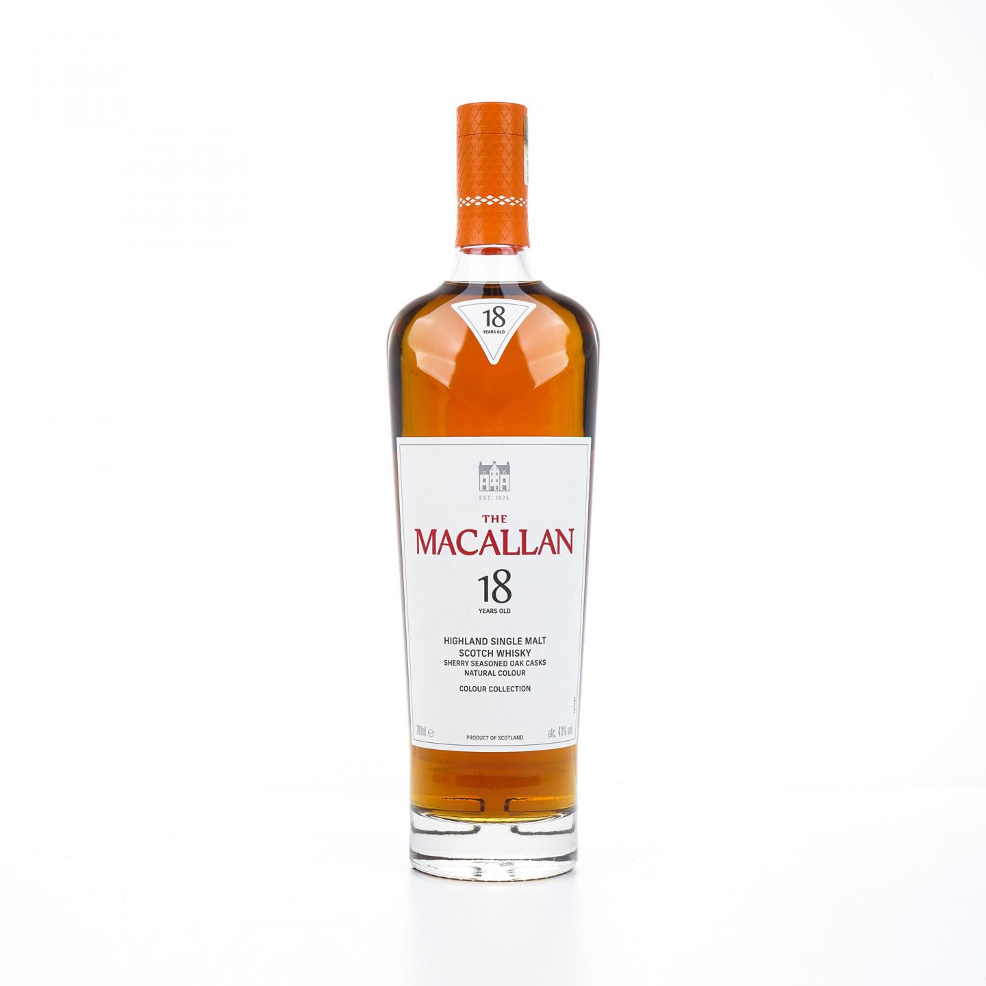 【附X光图】Macallan 麦卡伦 18年 Colour Collection 臻彩系列 700ml