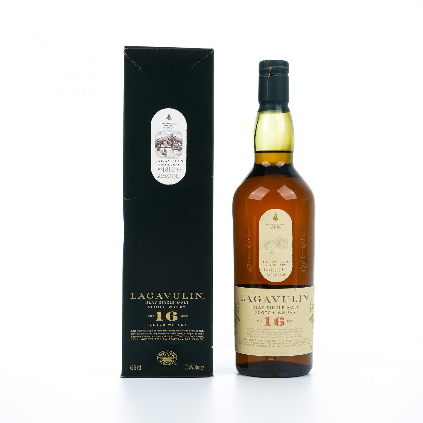 Lagavulin 乐加维林 16年 帆船标 行货 700ml