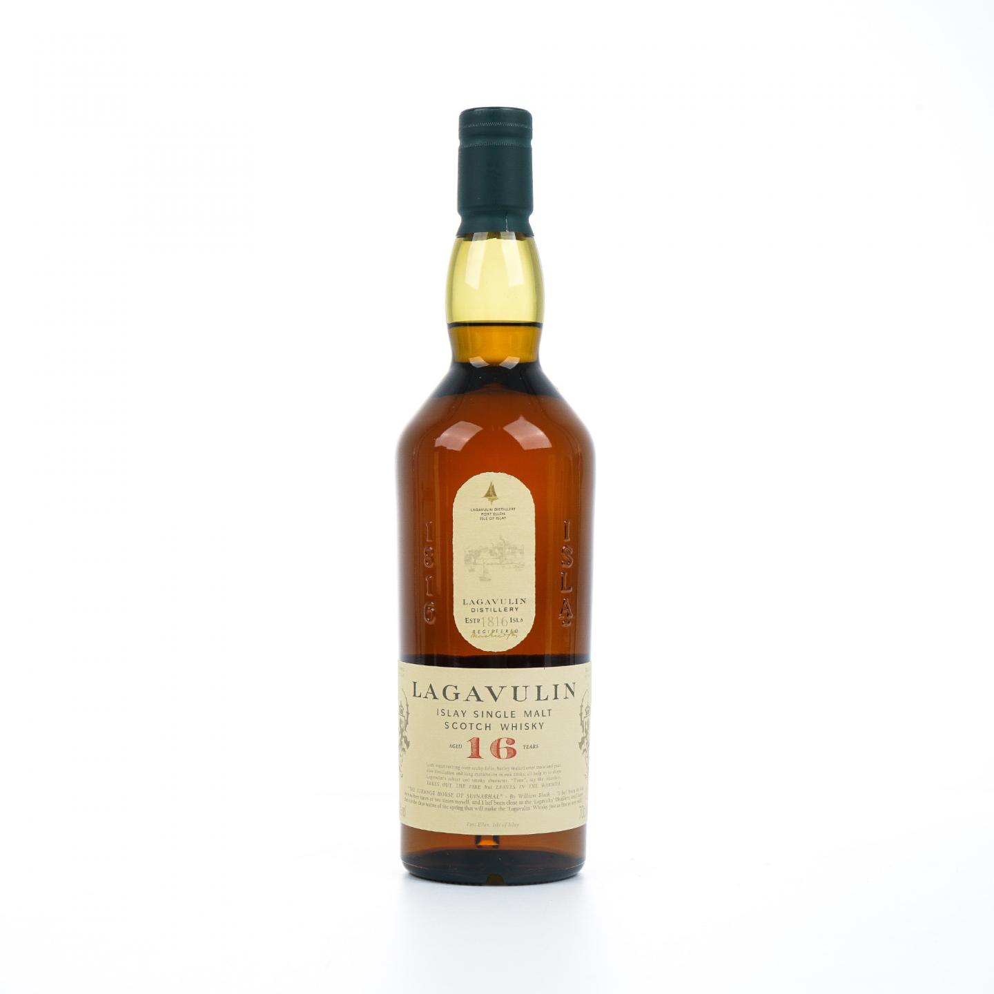 Lagavulin 乐加维林 16年 帆船标 700ml 43%