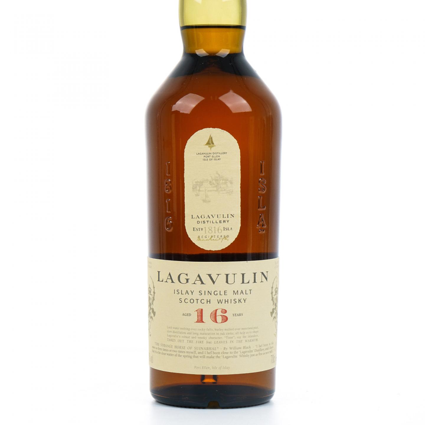 Lagavulin 乐加维林 16年 帆船标 700ml 43%