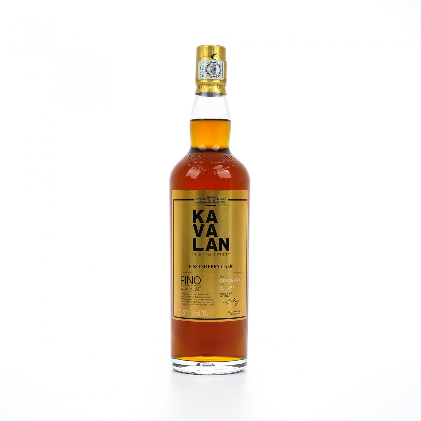 Kavalan 噶玛兰 2019 经典独奏 Fino雪莉桶 FI100709002A