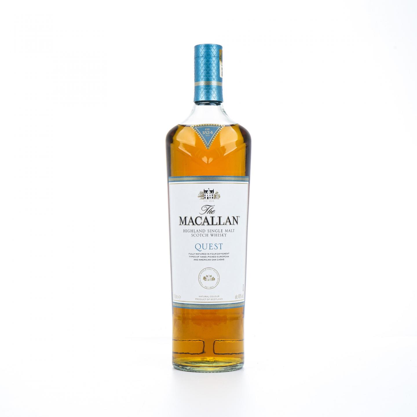 【附X光图】Macallan 麦卡伦 2021 Quest Collection系列 蓝天 1000ml