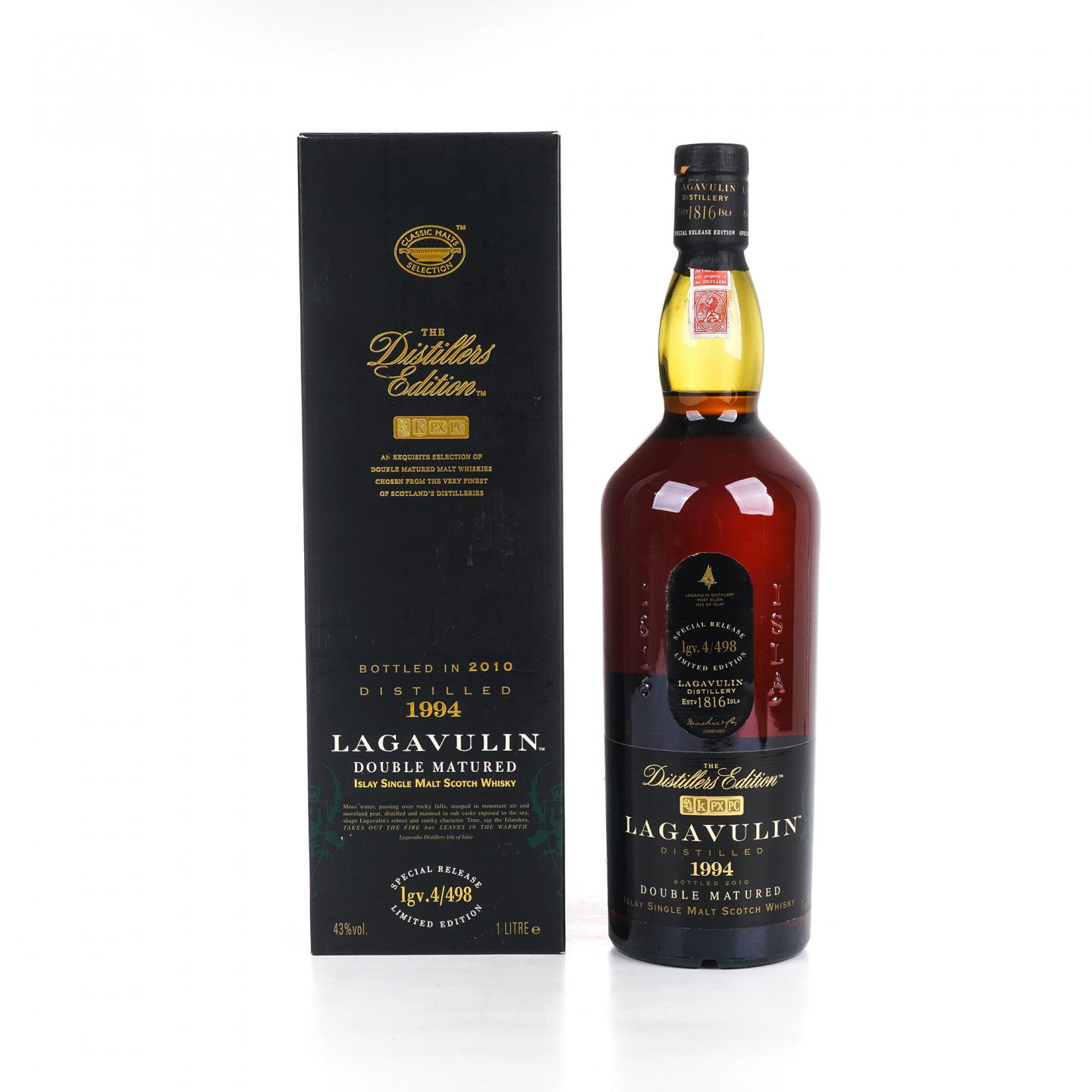 Lagavulin 乐加维林 1994-2010 DE 1000ml