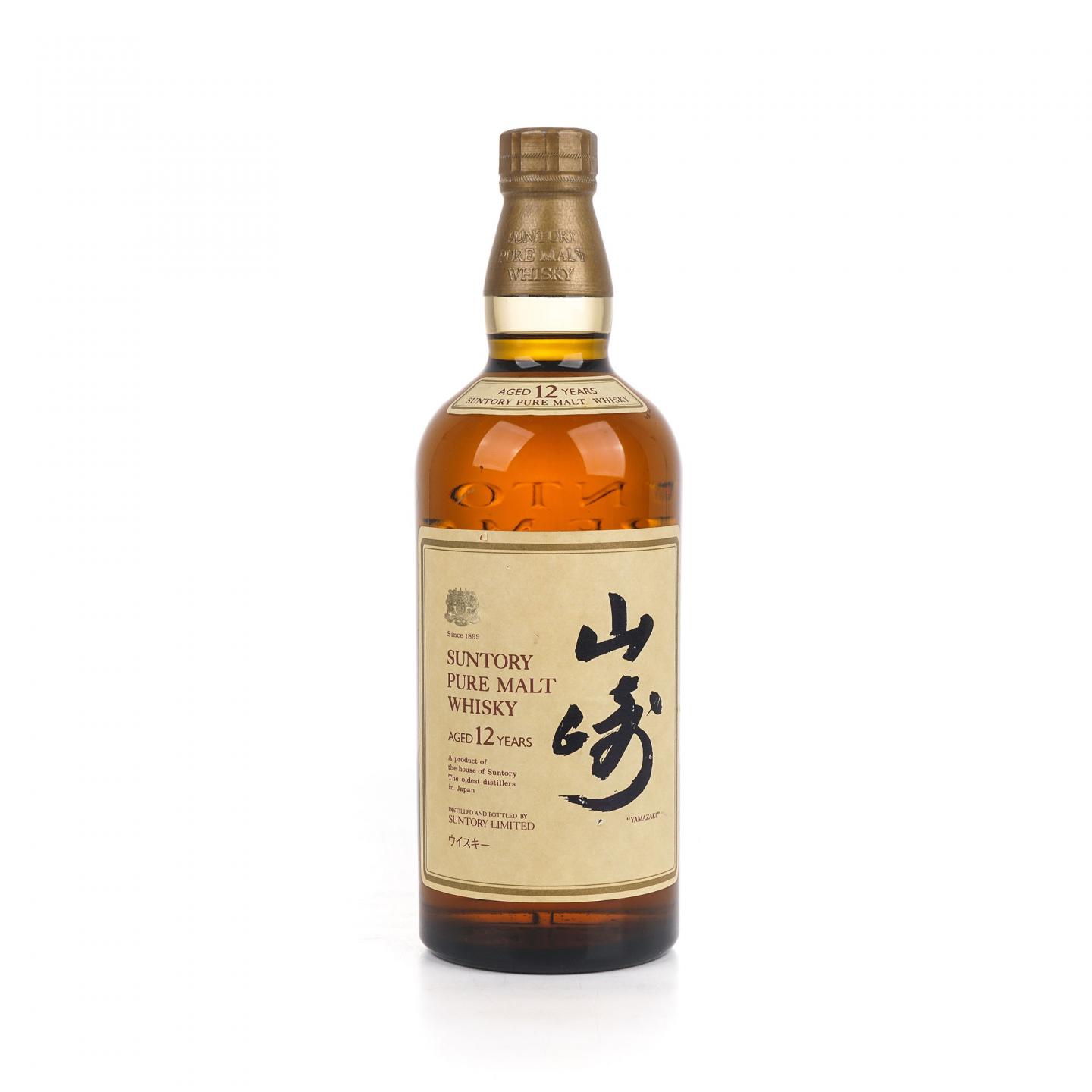 山崎 12年 金狮标 750ml