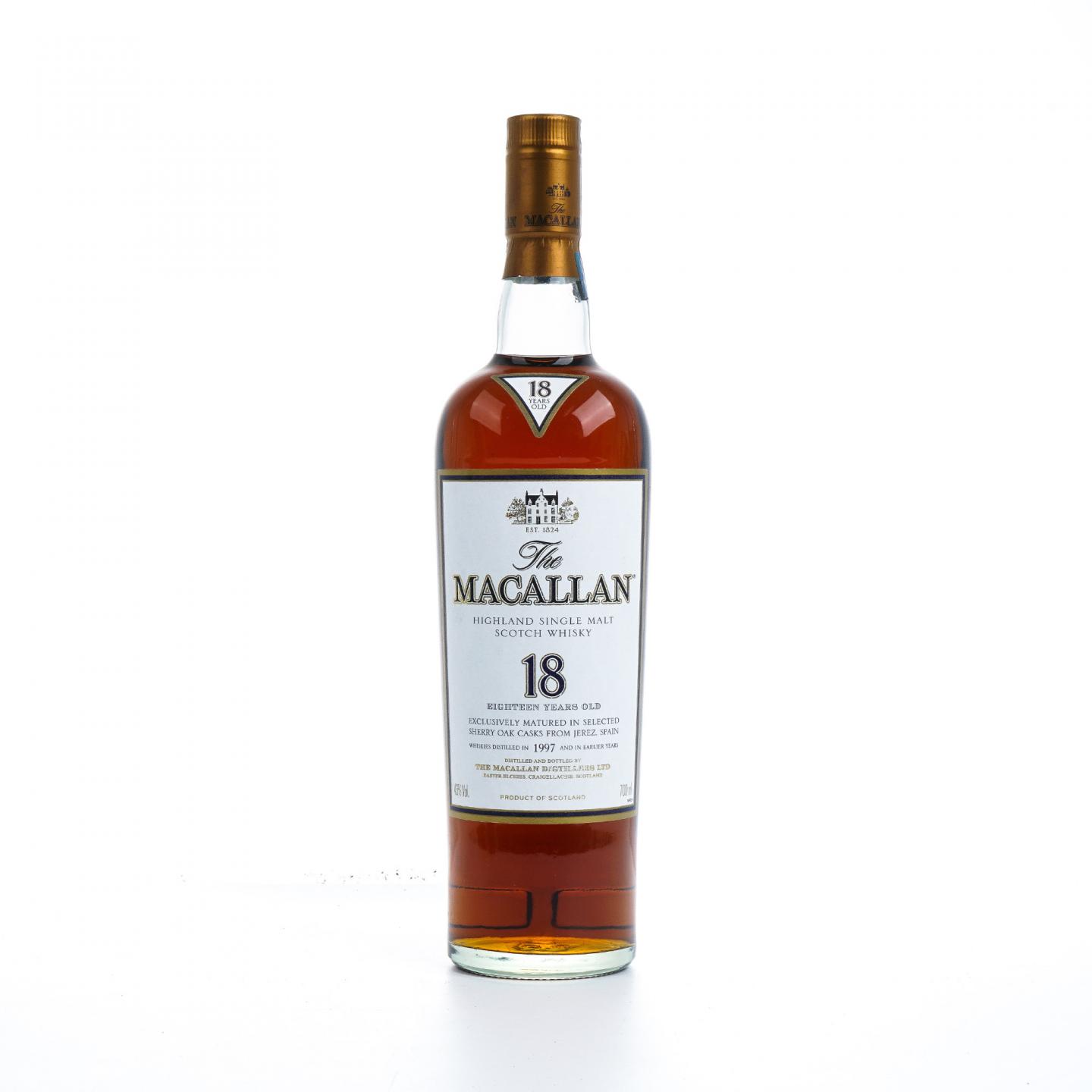 Macallan 麦卡伦 18年 1997 雪莉桶