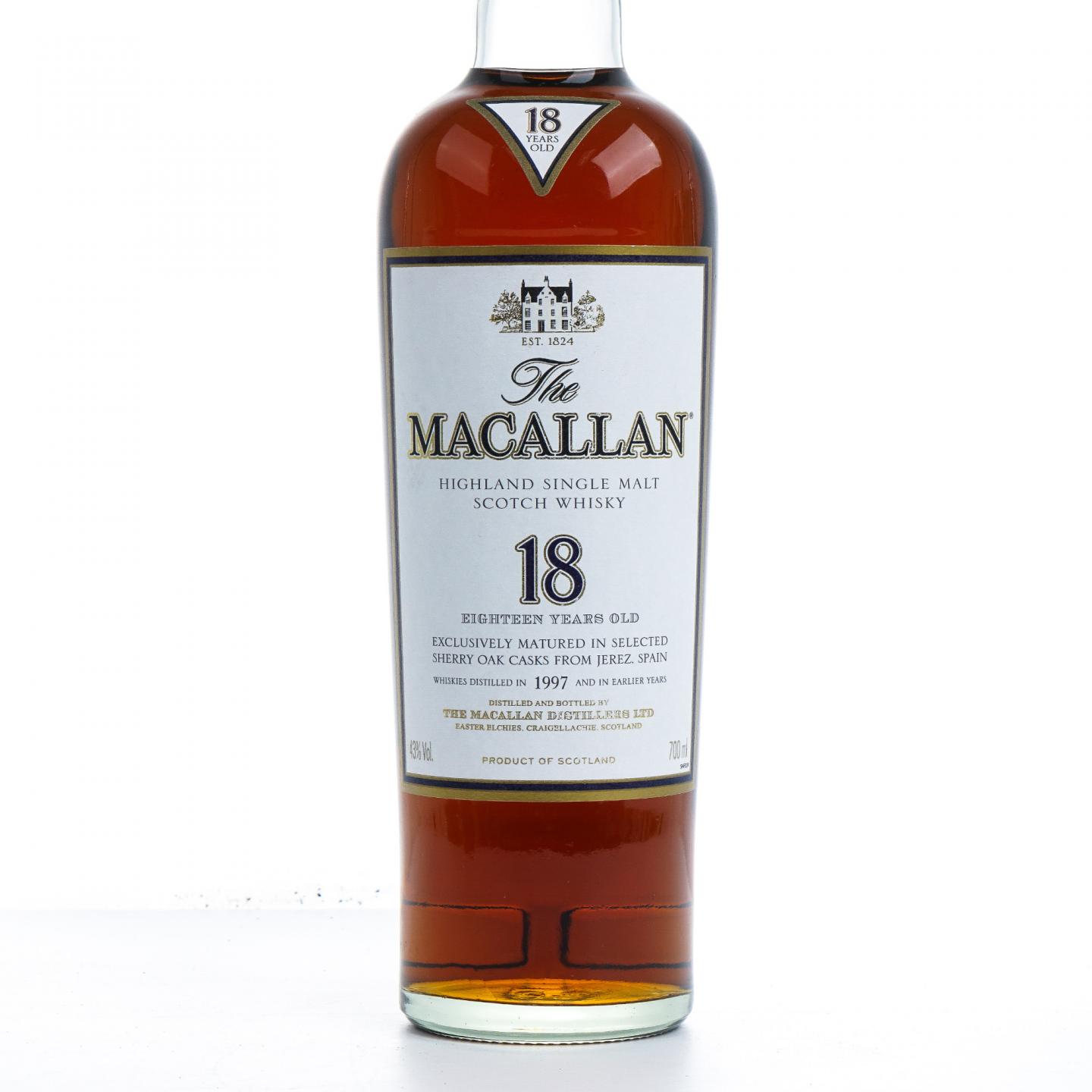 Macallan 麦卡伦 18年 1997 雪莉桶