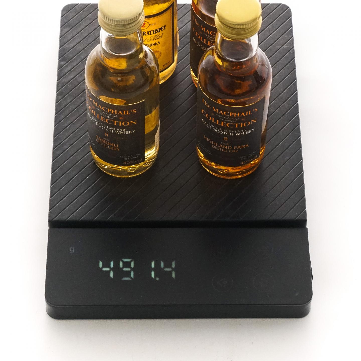 【酒版】Gordon & MacPhail装瓶 8/12年 4瓶*5cl