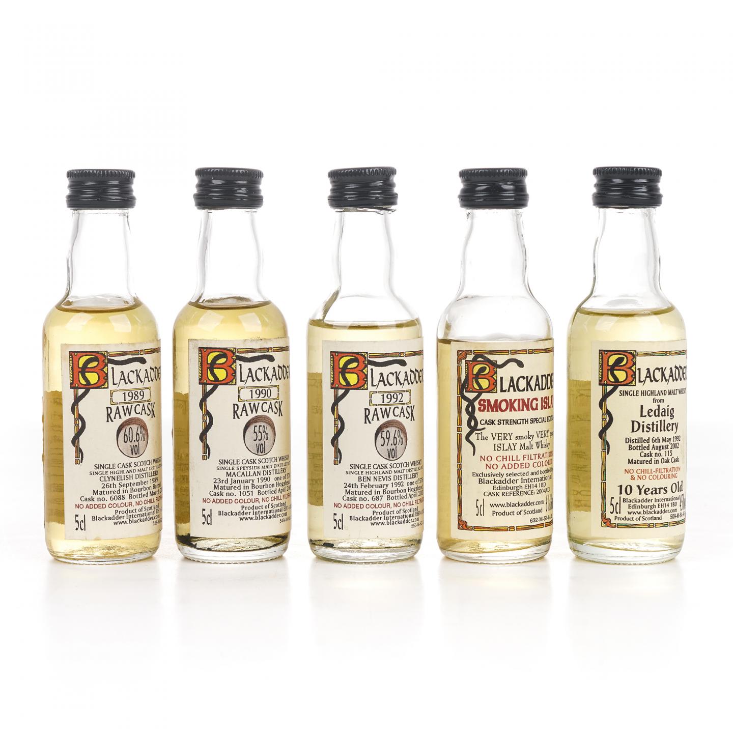 【酒版】Blackadder 黑蛇装瓶 5瓶*5cl
