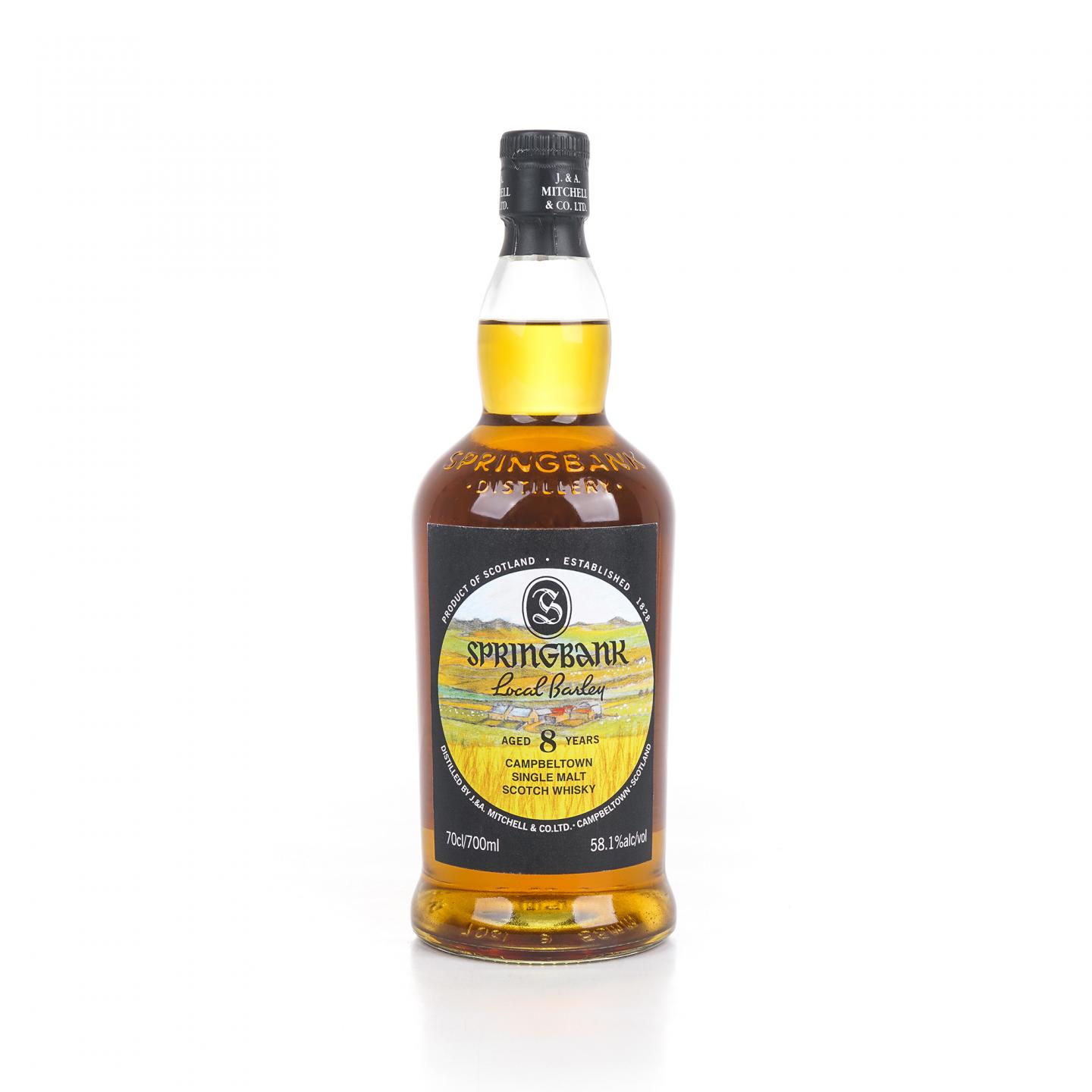 Springbank 云顶 8年 2016-2024 本地大麦 58.1%