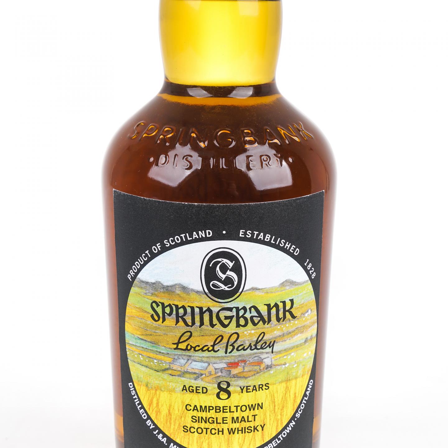 Springbank 云顶 8年 2016-2024 本地大麦 58.1%