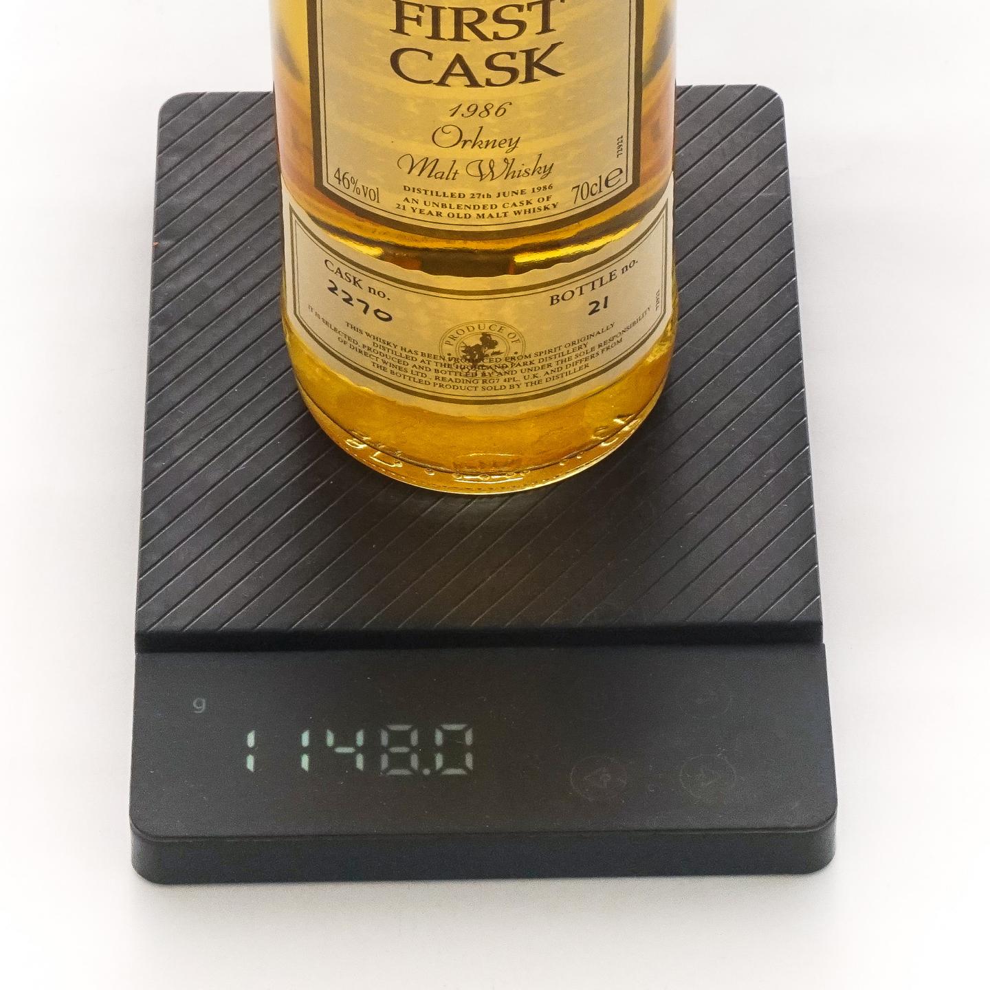 Highland Park 高原骑士 21年 1986 First Cask 单桶#2270