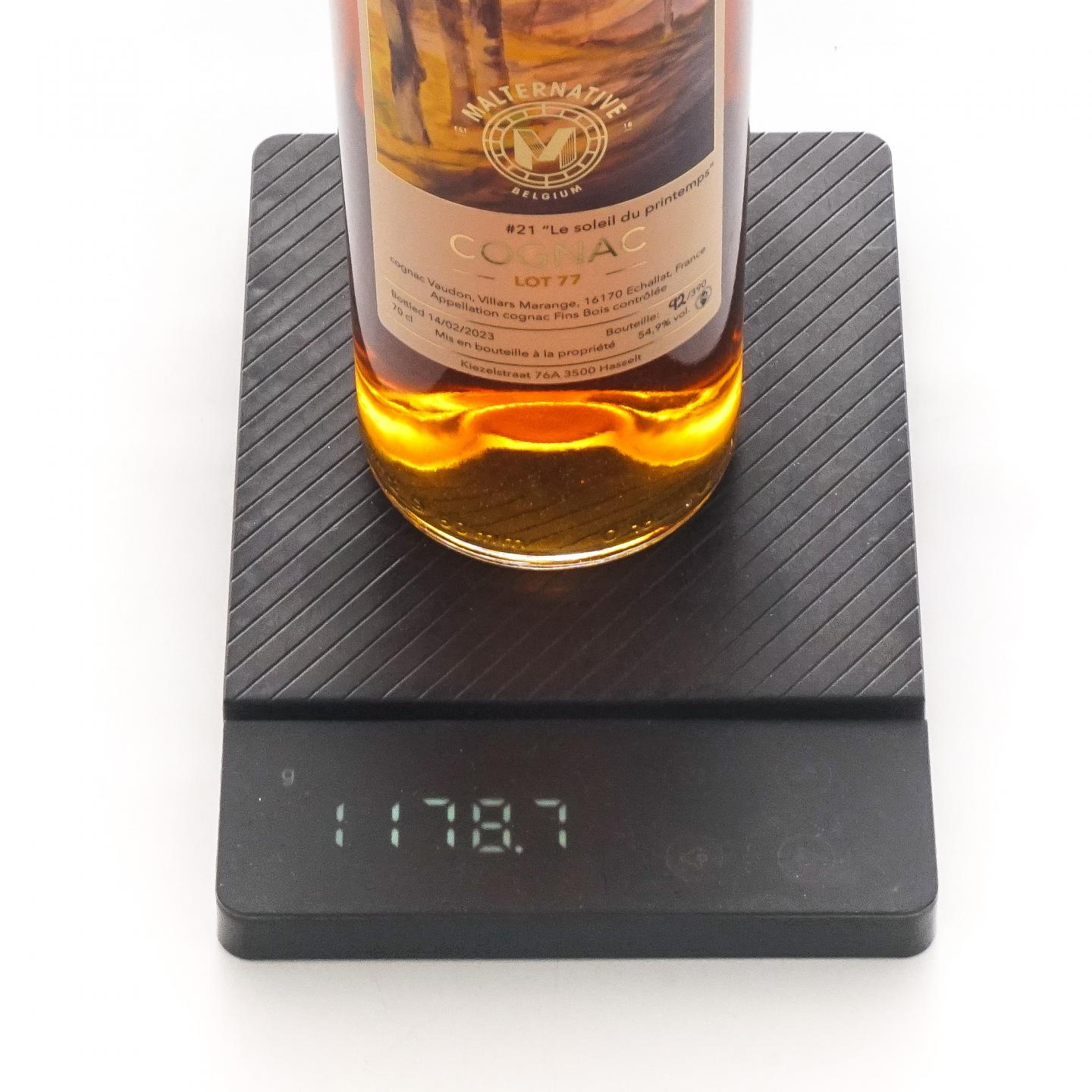 Vaudon 干邑 2023 Lot 77 #21 Malternative Belgium