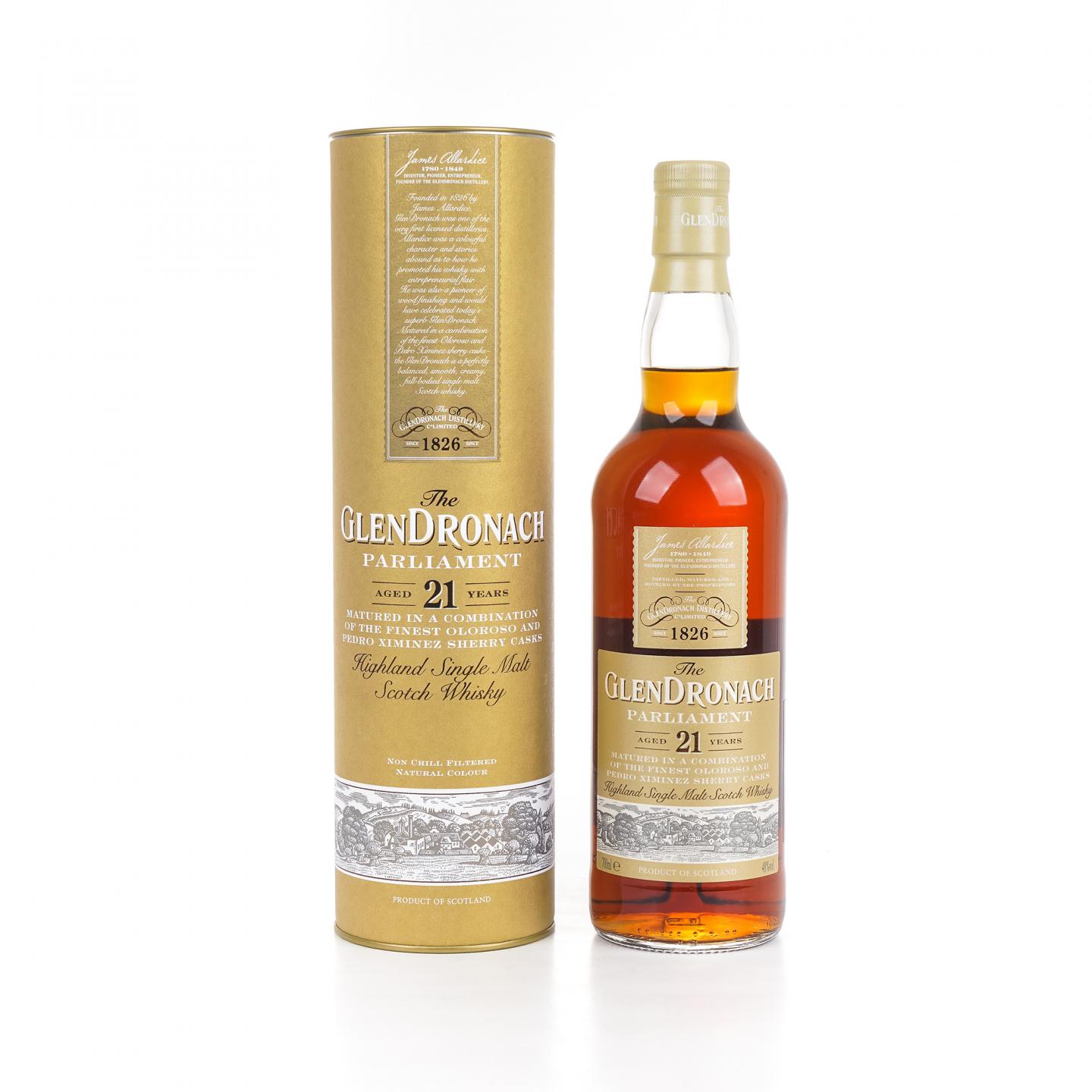 Glendronach 格兰多纳 21年 Parliament
