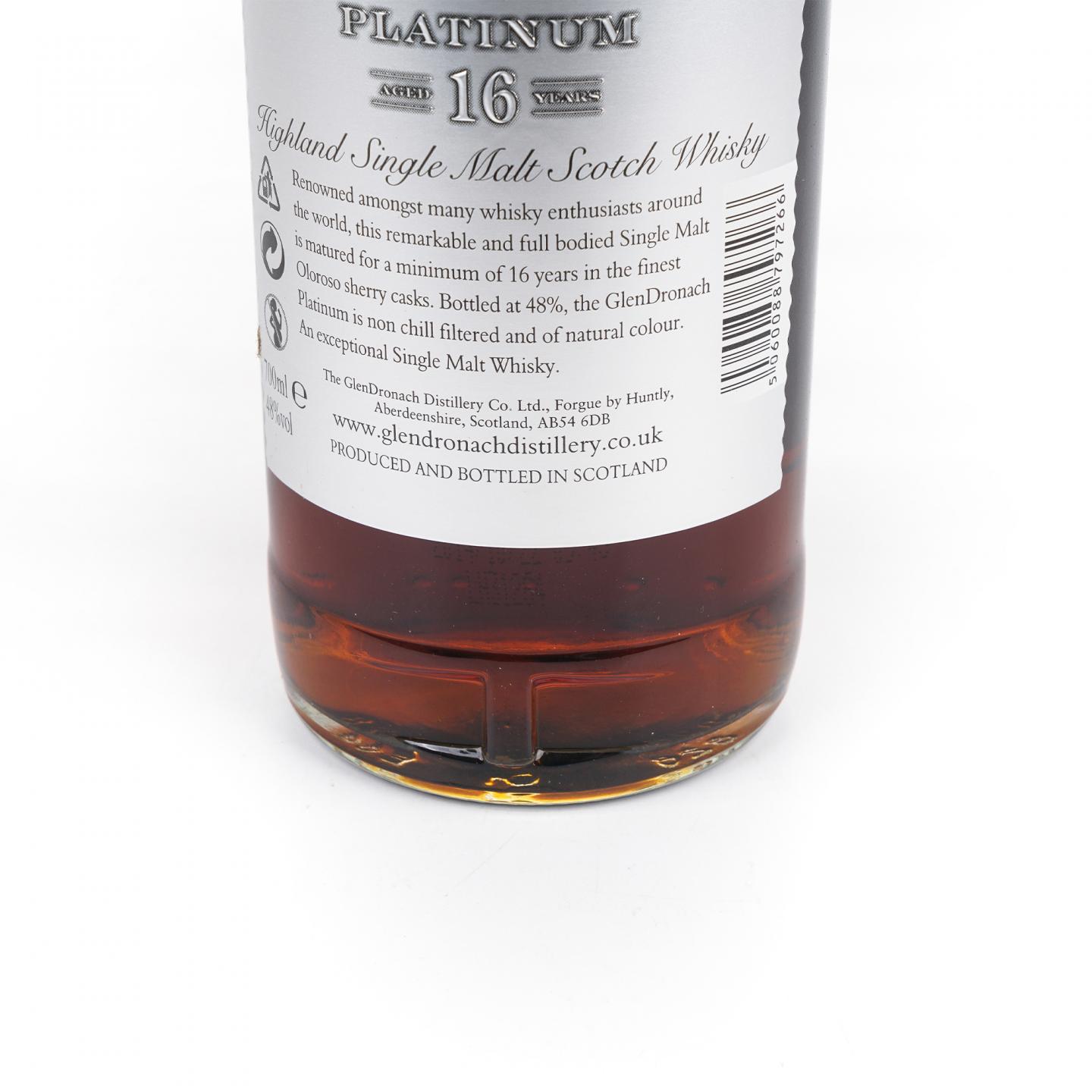 Glendronach 格兰多纳 16年 2014 Platinum 雪莉桶