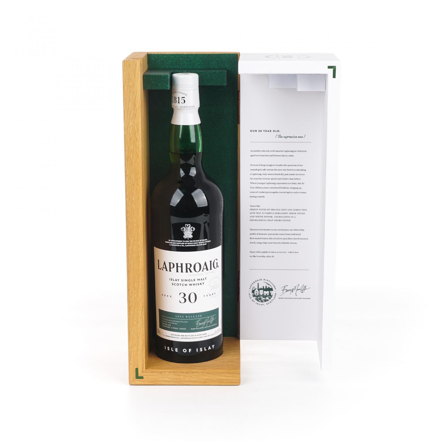 Laphroaig 拉弗格 30年 2024 Release
