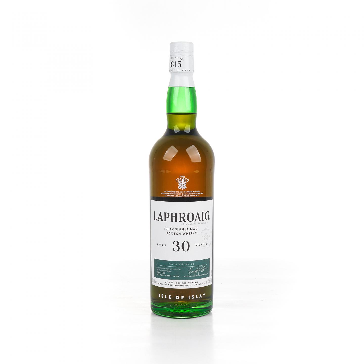 Laphroaig 拉弗格 30年 2024 Release