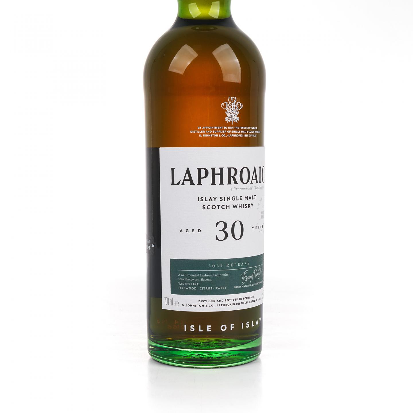 Laphroaig 拉弗格 30年 2024 Release
