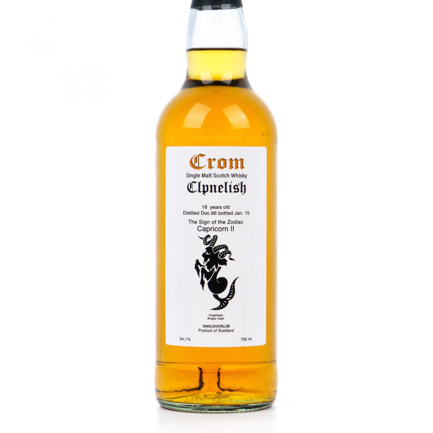 Clynelish 克里尼利基 18年 1996-2015 单桶 十二星座之摩羯座Crom