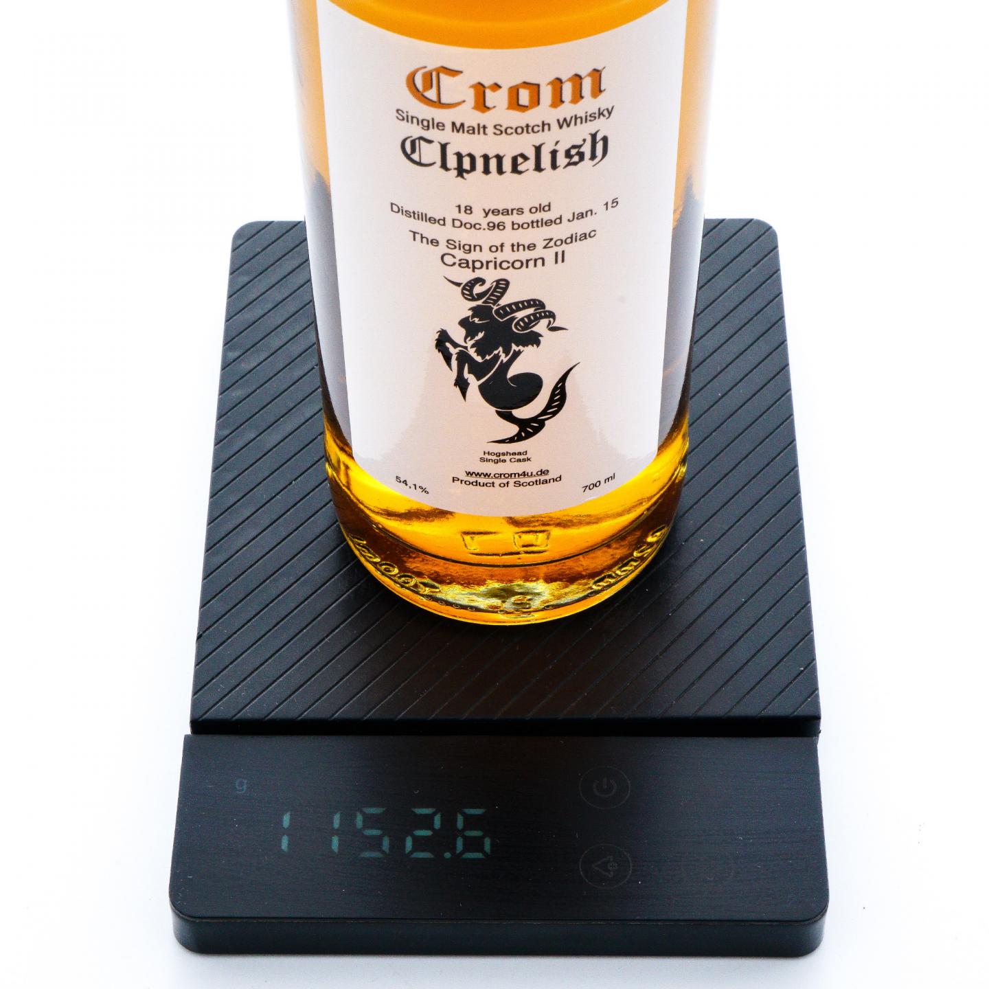 Clynelish 克里尼利基 18年 1996-2015 单桶 十二星座之摩羯座Crom