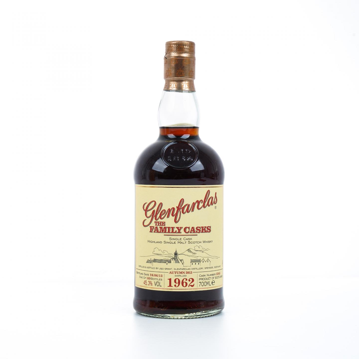 Glenfarclas 格兰花格 1962-2013 家族桶 单桶#3245