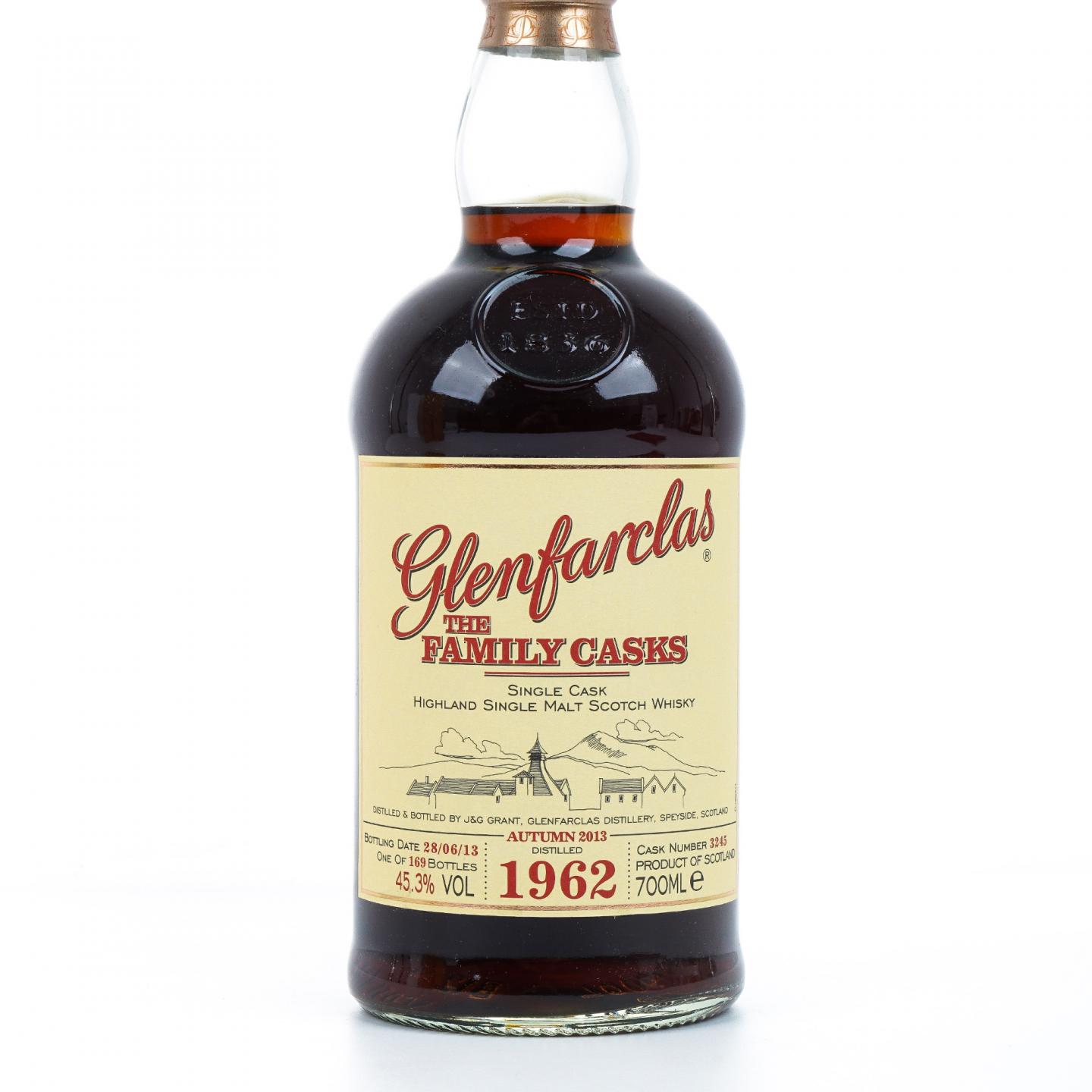 Glenfarclas 格兰花格 1962-2013 家族桶 单桶#3245
