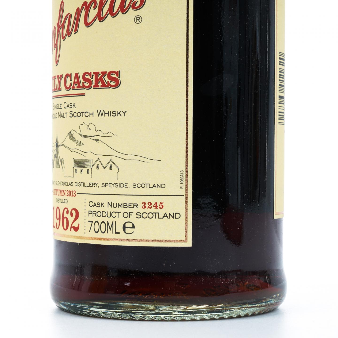 Glenfarclas 格兰花格 1962-2013 家族桶 单桶#3245