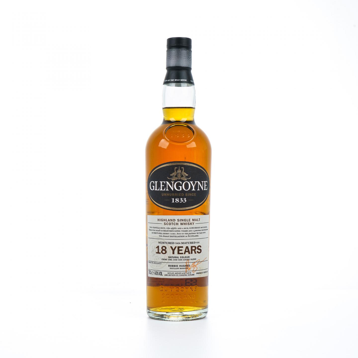 Glengoyne 格兰哥尼 18年 单一麦芽威士忌 43%Vol.