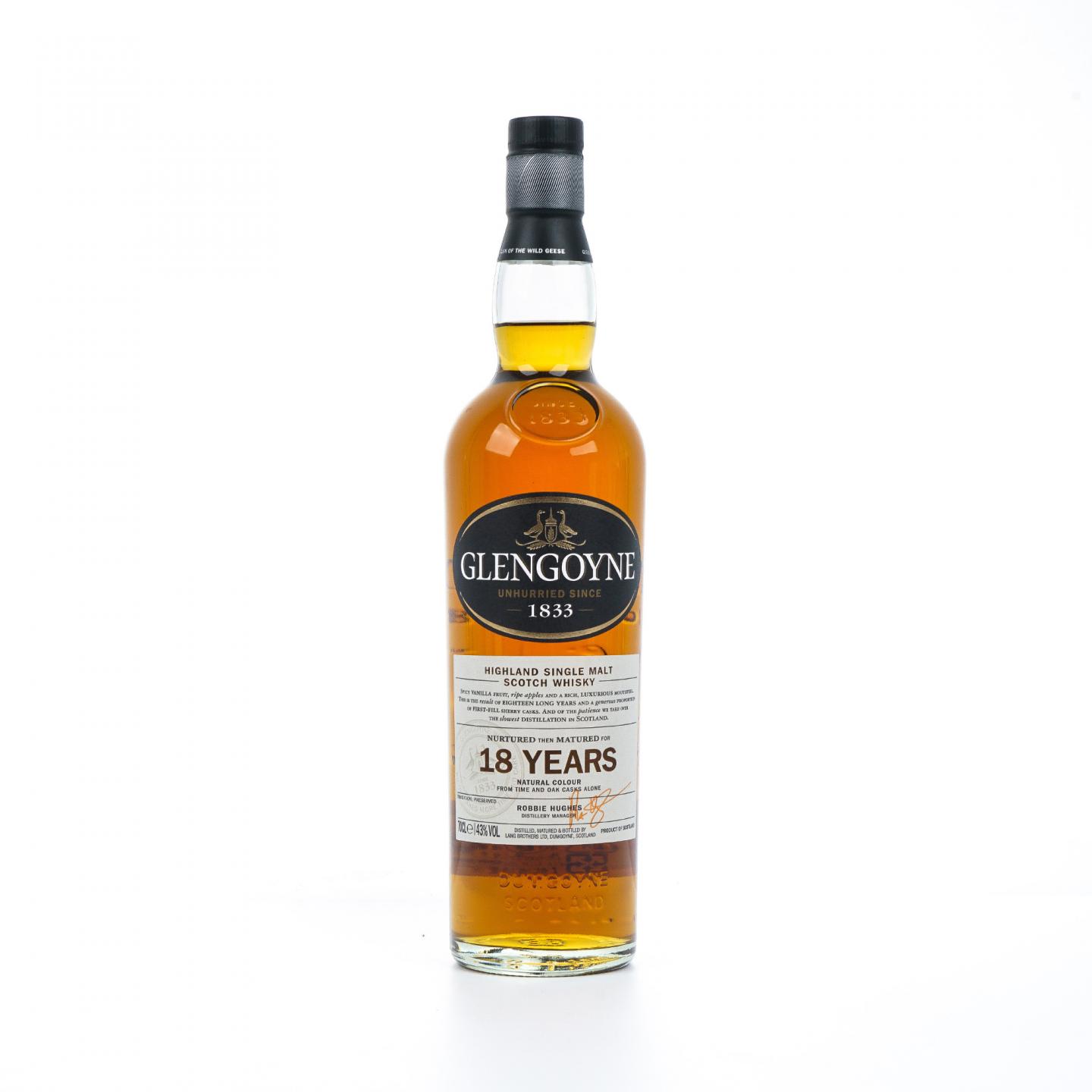 Glengoyne 格兰哥尼 18年 单一麦芽威士忌 700ml