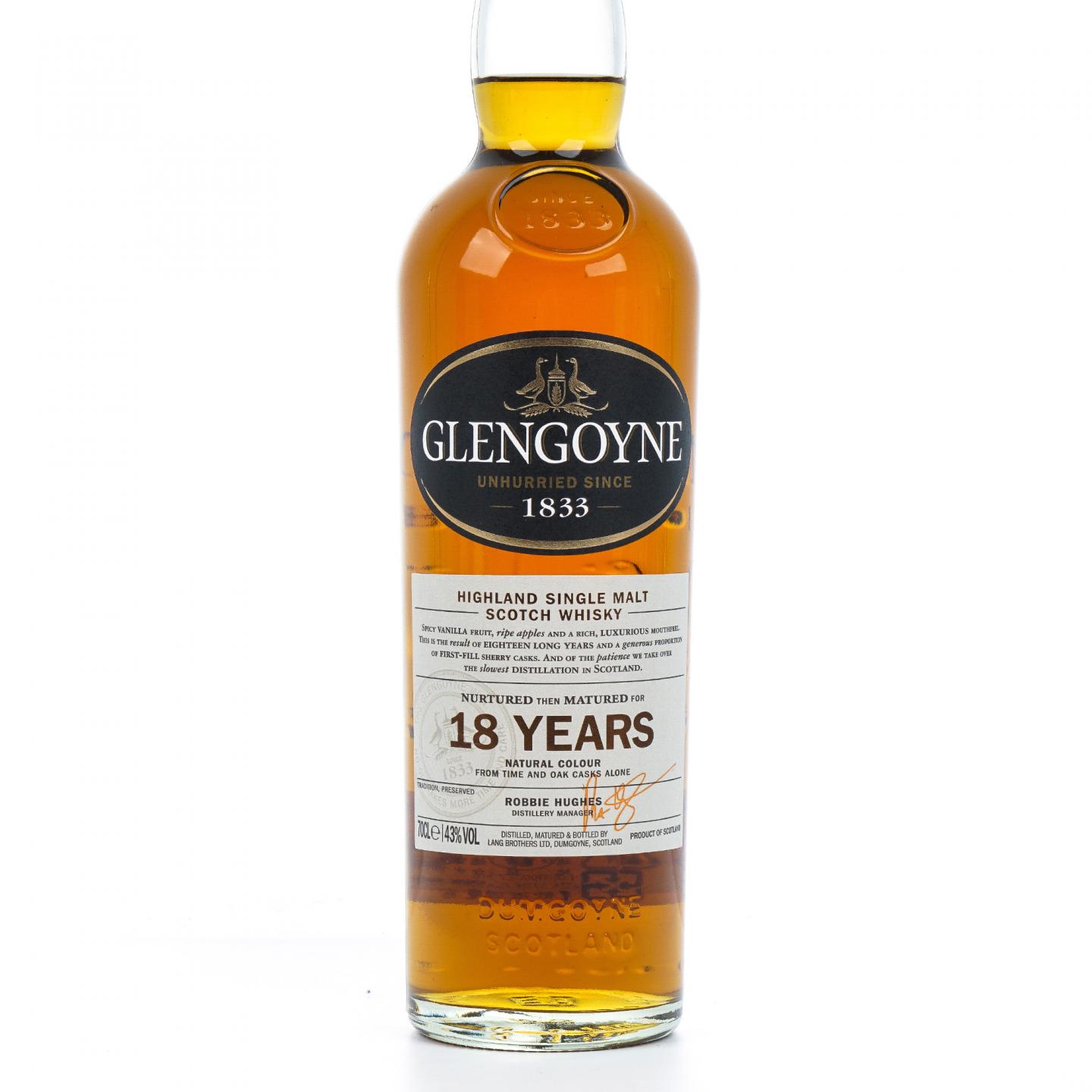 Glengoyne 格兰哥尼 18年 单一麦芽威士忌 700ml