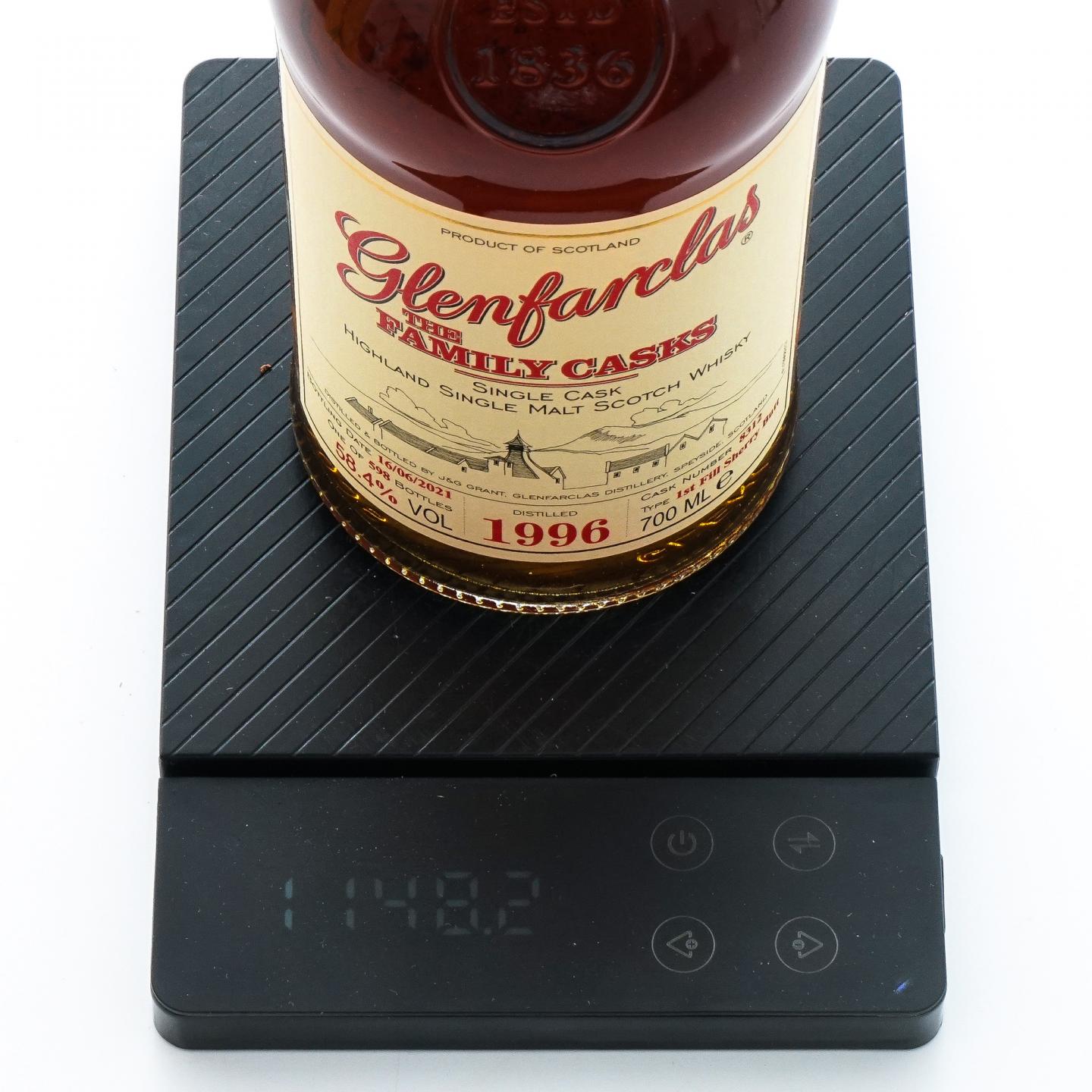 Glenfarclas 格兰花格 1996-2021 雪莉单桶#8312 家族桶