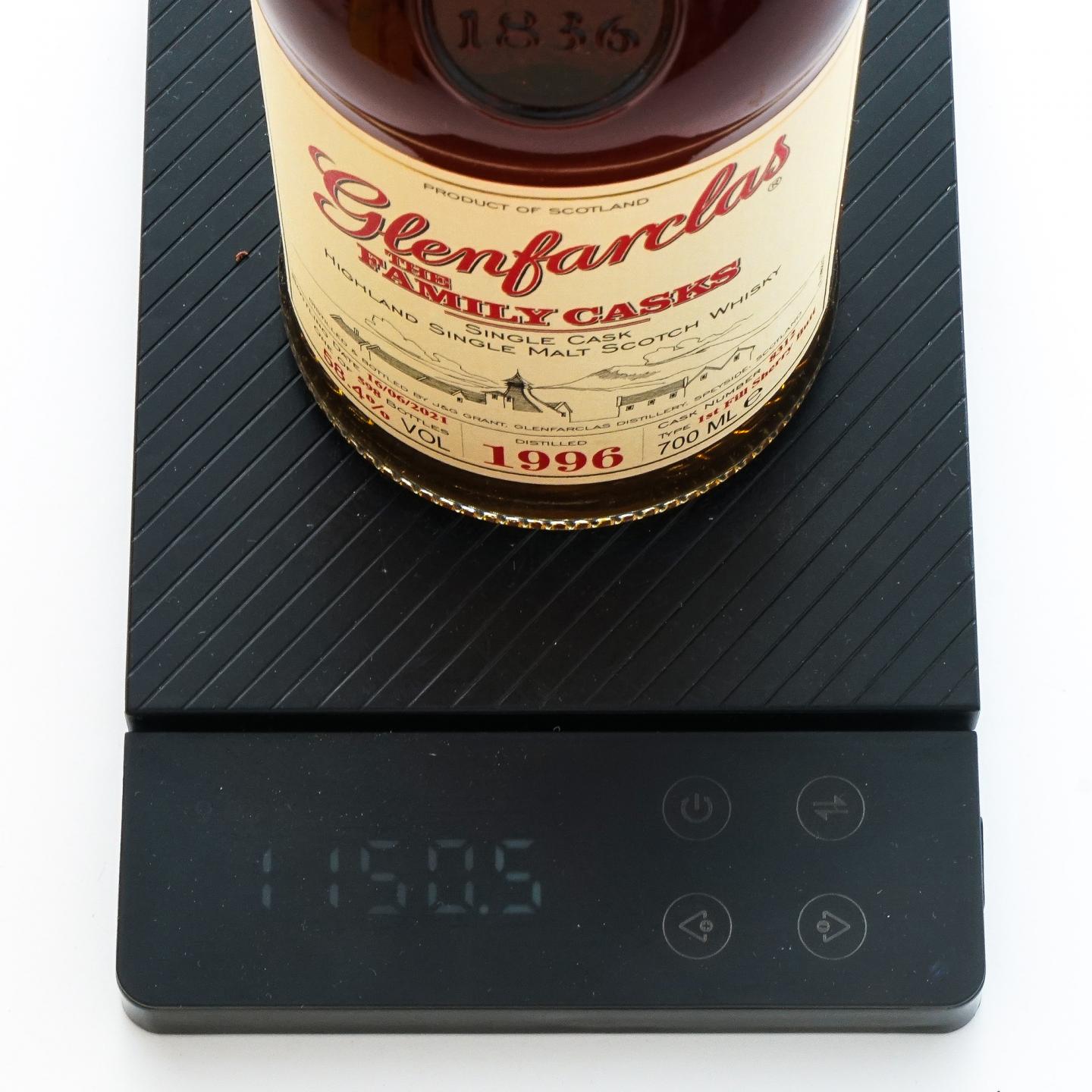 Glenfarclas 格兰花格 1996-2021 雪莉单桶#8312 家族桶 58.4%