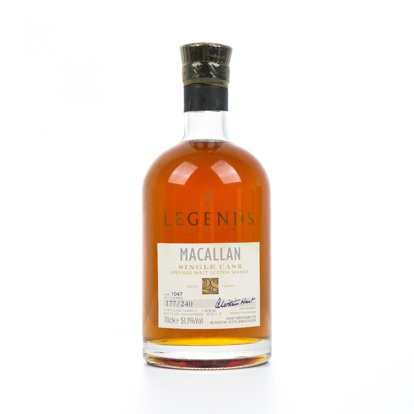 Macallan 麦卡伦 28年 1989-2017 HB 雪莉单桶#1047