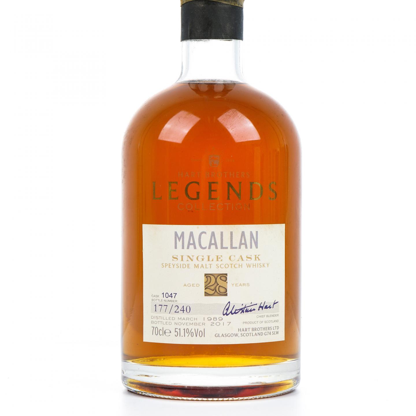 Macallan 麦卡伦 28年 1989-2017 HB 雪莉单桶#1047